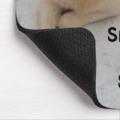 Mousepad sprollie in de sneeuw muismat (Hoek)