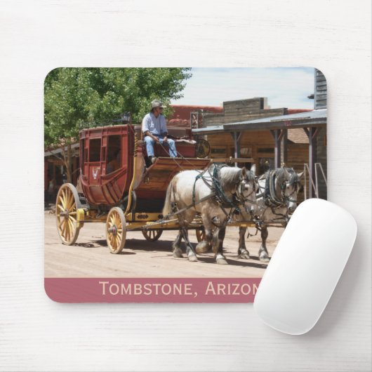 Mousepad: Stagecoach Ride #2 Muismat (Met muis)