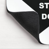 Mousepad Star Dog op Black Star Muismat (Hoek)