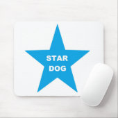 Mousepad Star Dog op Torquios Star Muismat (Met muis)