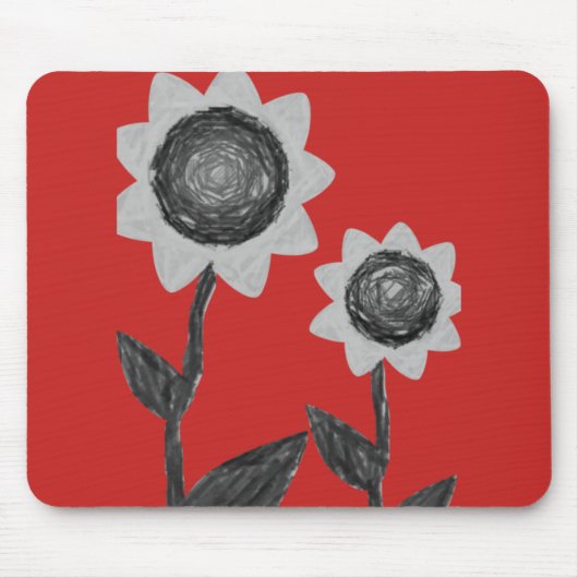 Mousepad Sunflower Muismat (Voorkant)