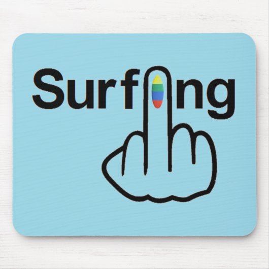 Mousepad Surfing Flip Muismat (Voorkant)