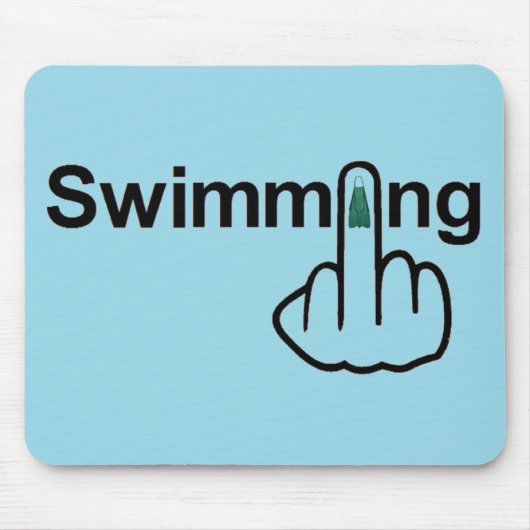 Mousepad Swimming Muismat (Voorkant)