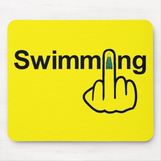 Mousepad Swimming Muismat (Voorkant)