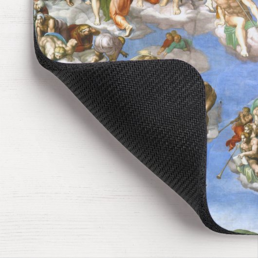Mousepad The Last Arrest Fresco van Michelangelo Muismat (Hoek)