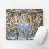 Mousepad The Last Arrest Fresco van Michelangelo Muismat (Met muis)