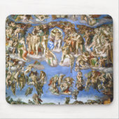 Mousepad The Last Arrest Fresco van Michelangelo Muismat (Voorkant)