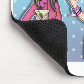 Mousepad - Three Martini Divas Muismat (Hoek)