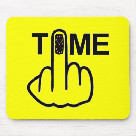 Mousepad Time Flip Muismat (Voorkant)