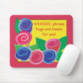 Mousepad "Toon/Hugs and Kisses" Muismat (Met muis)