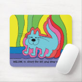 Mousepad "Toon/MEOW Hi" Muismat (Met muis)