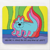 Mousepad "Toon/MEOW Hi" Muismat (Voorkant)