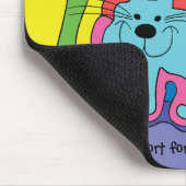 Mousepad "Toon/MEOW Hi" Muismat (Hoek)