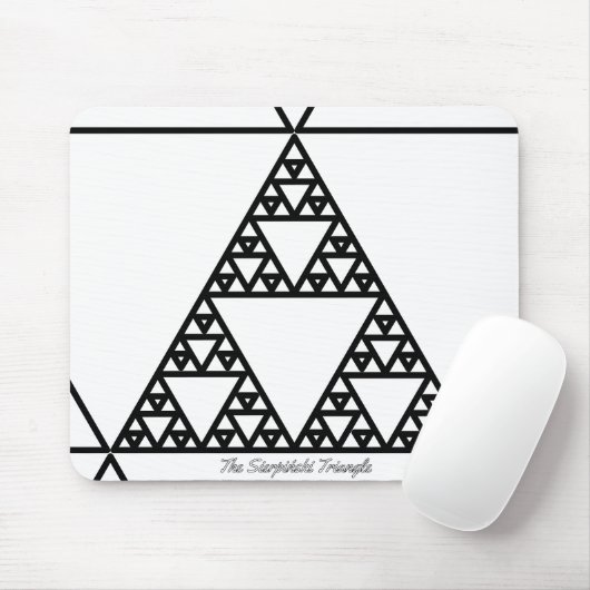 Mousepad Triângulo de Sierpiński Muismat (Met muis)