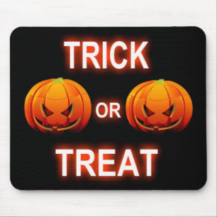 Mousepad Trick or treat Pumpkins Muismat