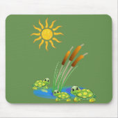Mousepad Turtle Muismat (Voorkant)