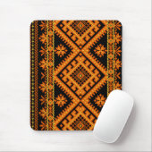 Mousepad Ukraine Cross Stitch Oranje Muismat (Met muis)