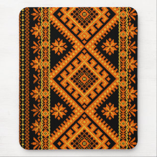 Mousepad Ukraine Cross Stitch Oranje Muismat