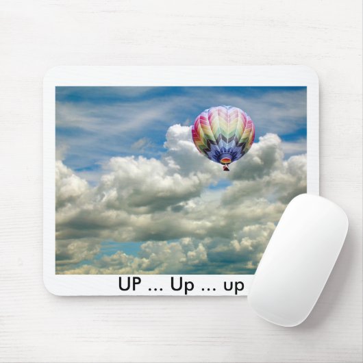 Mousepad - UP ... Tot ... omhoog ... Muismat (Met muis)