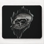 Mousepad - Vampire Skull Muismat (Voorkant)