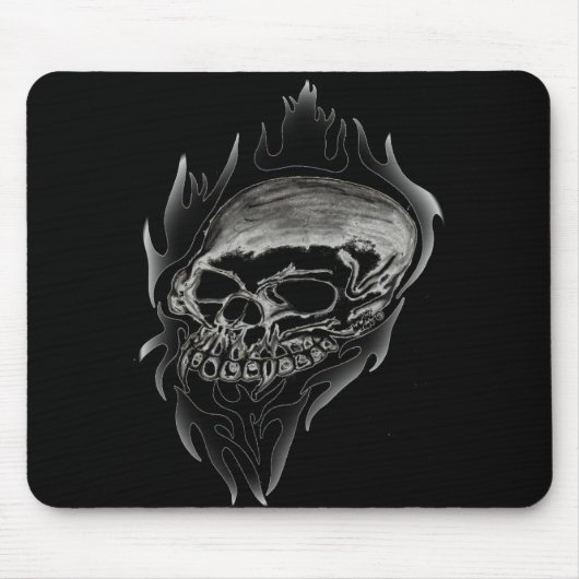 Mousepad - Vampire Skull Muismat (Voorkant)
