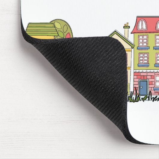 Mousepad van de dorpen van de florida-gemeenschap muismat (Hoek)