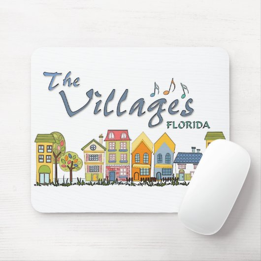 Mousepad van de dorpen van de florida-gemeenschap muismat (Met muis)