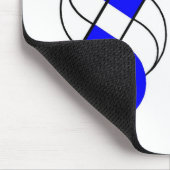 Mousepad van de procureur muismat (Hoek)