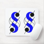 Mousepad van de procureur muismat (Met muis)