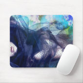 Mousepad van het besmeurde hart muismat (Met muis)