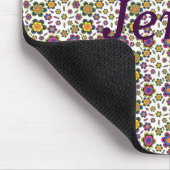  Mousepad van het bloemenpatroon van Paisley Muismat (Hoek)