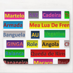 mousepad vechtsport capoeira liefde muismat