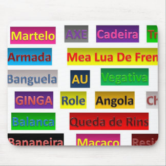 mousepad vechtsport capoeira liefde muismat