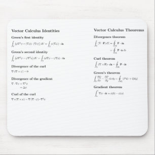 Mousepad: vectorcalculus muismat