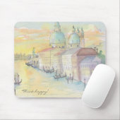 Mousepad "Venice Waterverf Sketch" Muismat (Met muis)