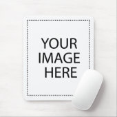 Mousepad Verticale Sjabloon Muismat (Met muis)