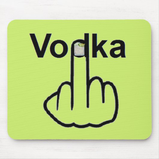 Mousepad Vodka Flip Muismat (Voorkant)
