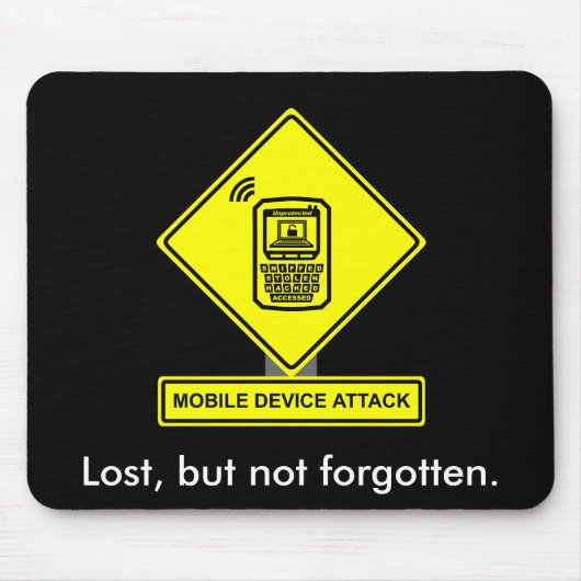 Mousepad voor aanvallen met mobiele apparaten muismat (Voorkant)