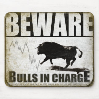 Mousepad voor de Bull Market Investors Muismat