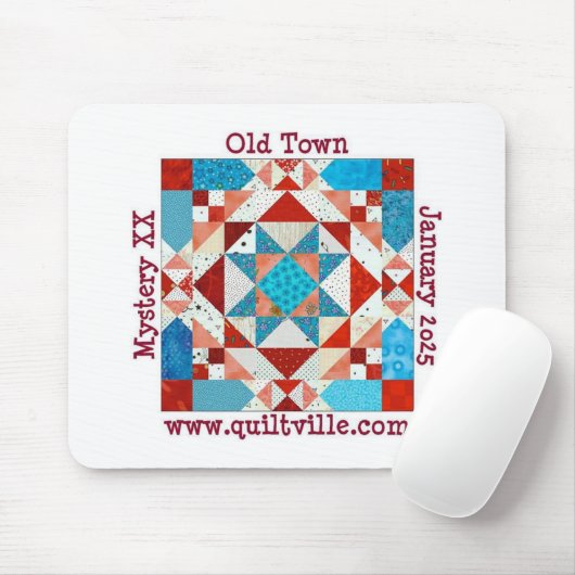 Mousepad voor de oude stad muismat (Met muis)