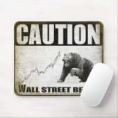 Mousepad voor marktinvesteerders in de Beer Muismat (Met muis)