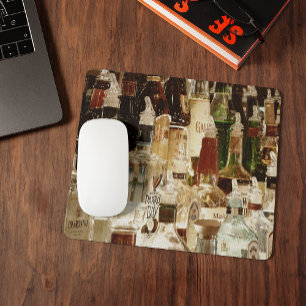 Mousepad voor vloeibare flessen muismat