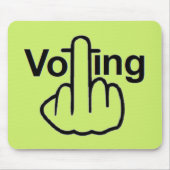 Mousepad Voting Flip Muismat (Voorkant)