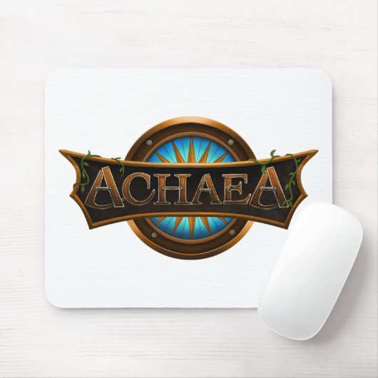 Mousepad w. Achaea logo Muismat (Met muis)