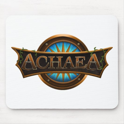 Mousepad w. Achaea logo Muismat (Voorkant)