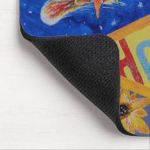 Mousepad - Wandelen op zon Muismat (Hoek)