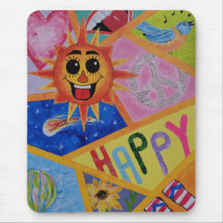 Mousepad - Wandelen op zon Muismat