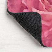 Mousepad Waterverf Roos rood en roze tinten Muismat (Hoek)