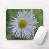 Mousepad weisse Wildblüte Muismat (Met muis)