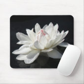 Mousepad, White Water Lily Muismat (Met muis)